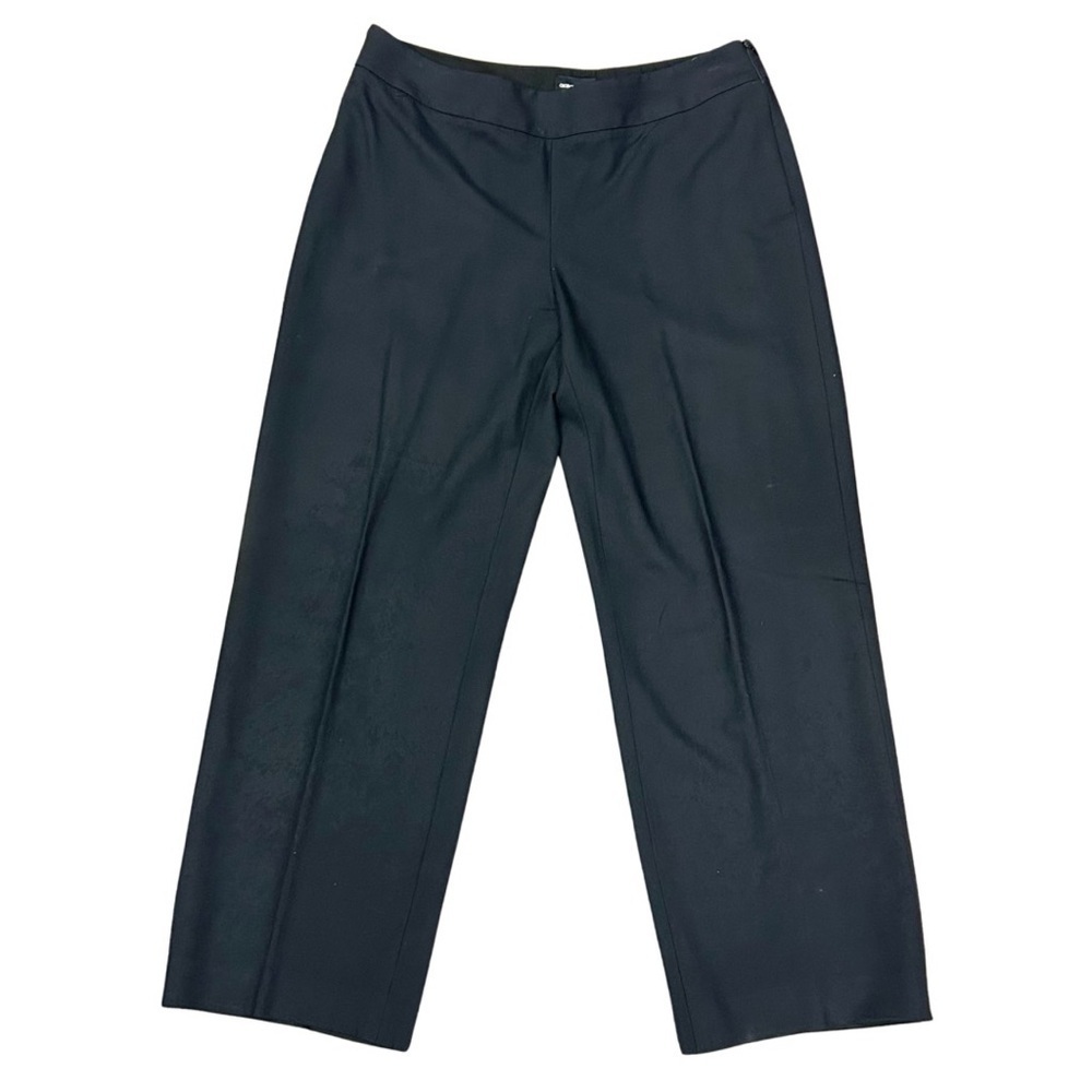 Giorgio Armani Black Straight-Leg Pants | Made in Italy | Size 44